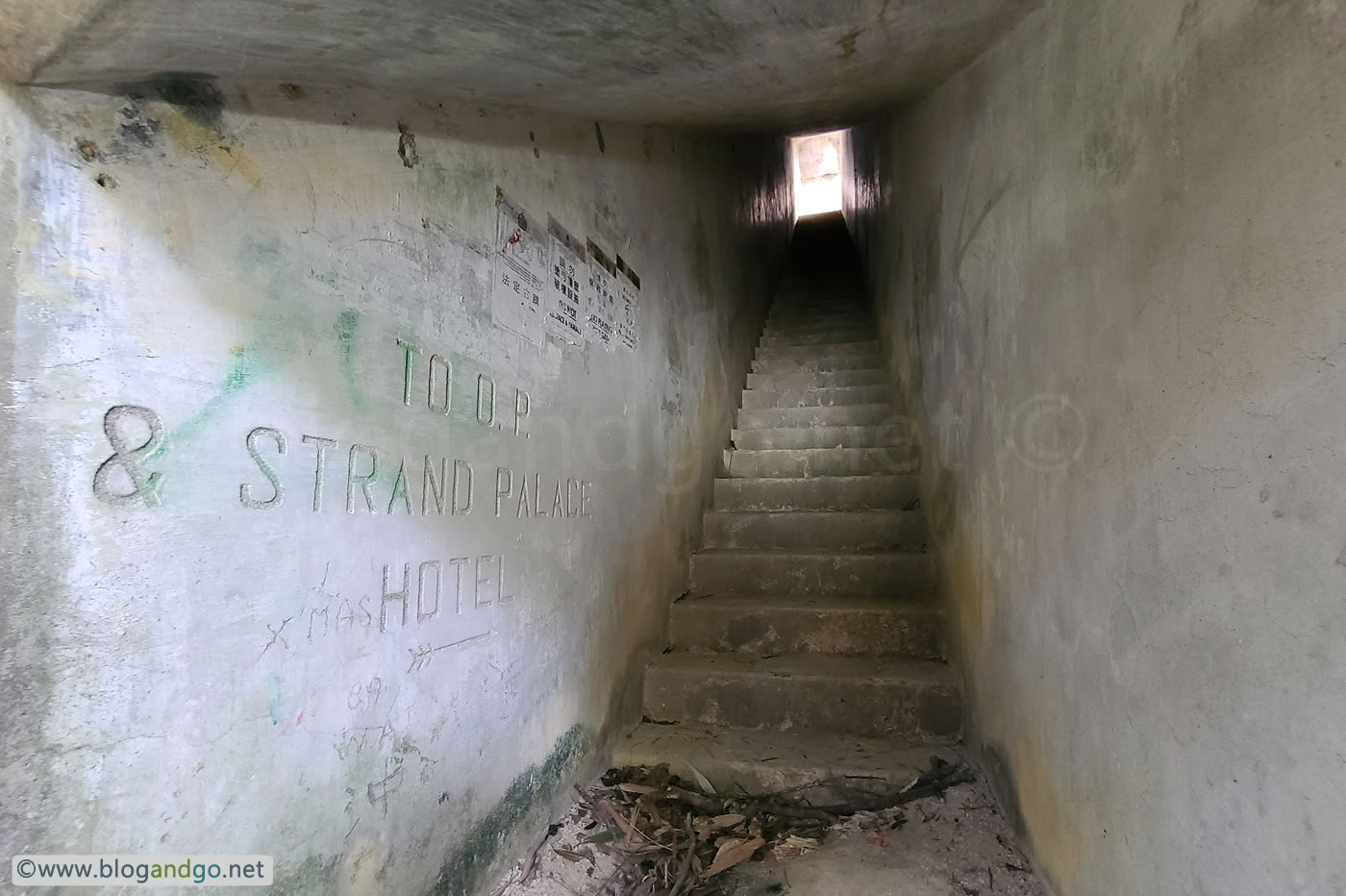Shing Mun Redoubt - To O.P & Strand Palace Hotel